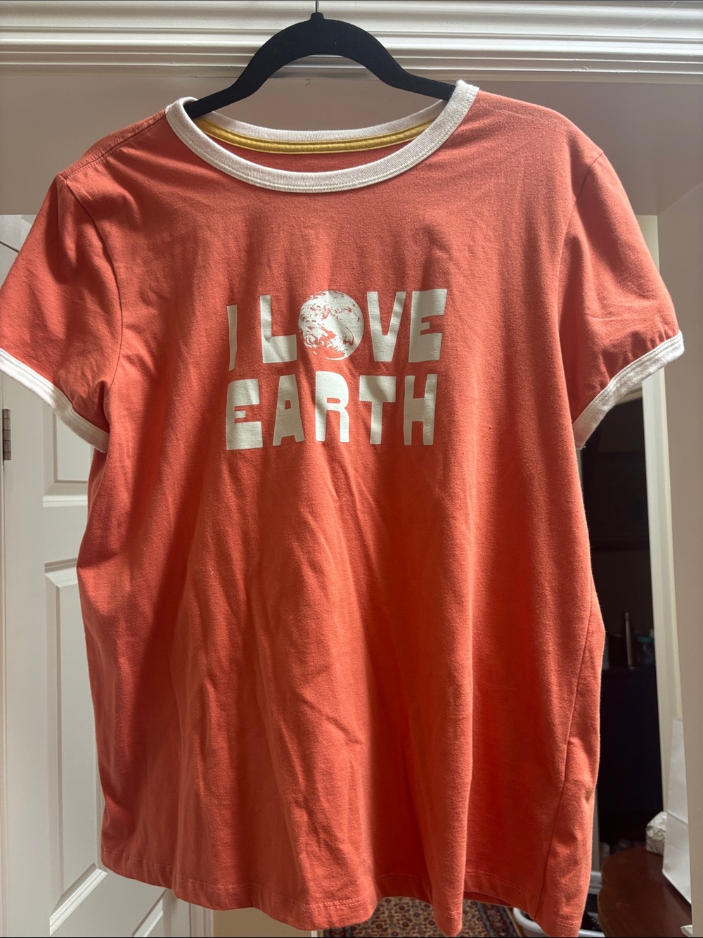 Patagonia Coral Short-Sleeve Tee with White Trim